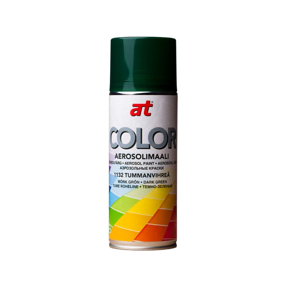 AT-Color spraymaali tumman vihreä 400ml