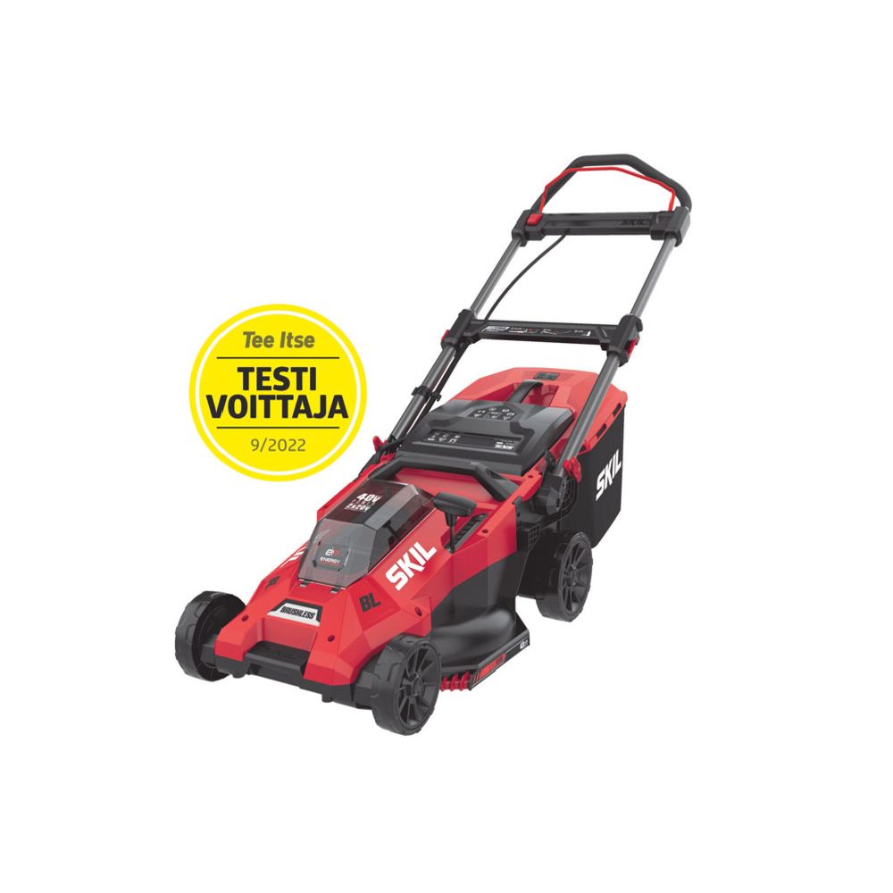 SKIL gräsklippare 43 cm 0140 BA (2 x 4,0 Ah)