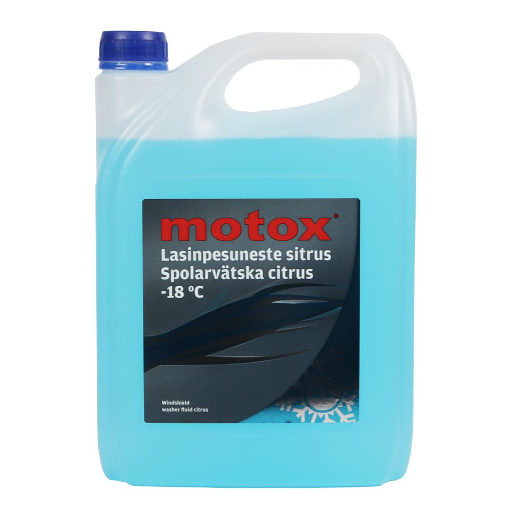 Motox klaasipesuvedelik tsitrus 3 l -18 °C