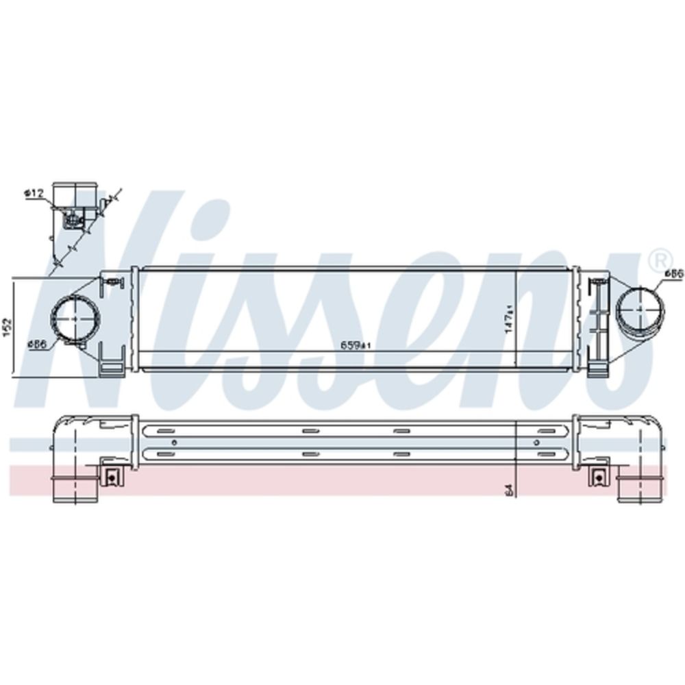 Kompressoriõhu radiaator 30-00059