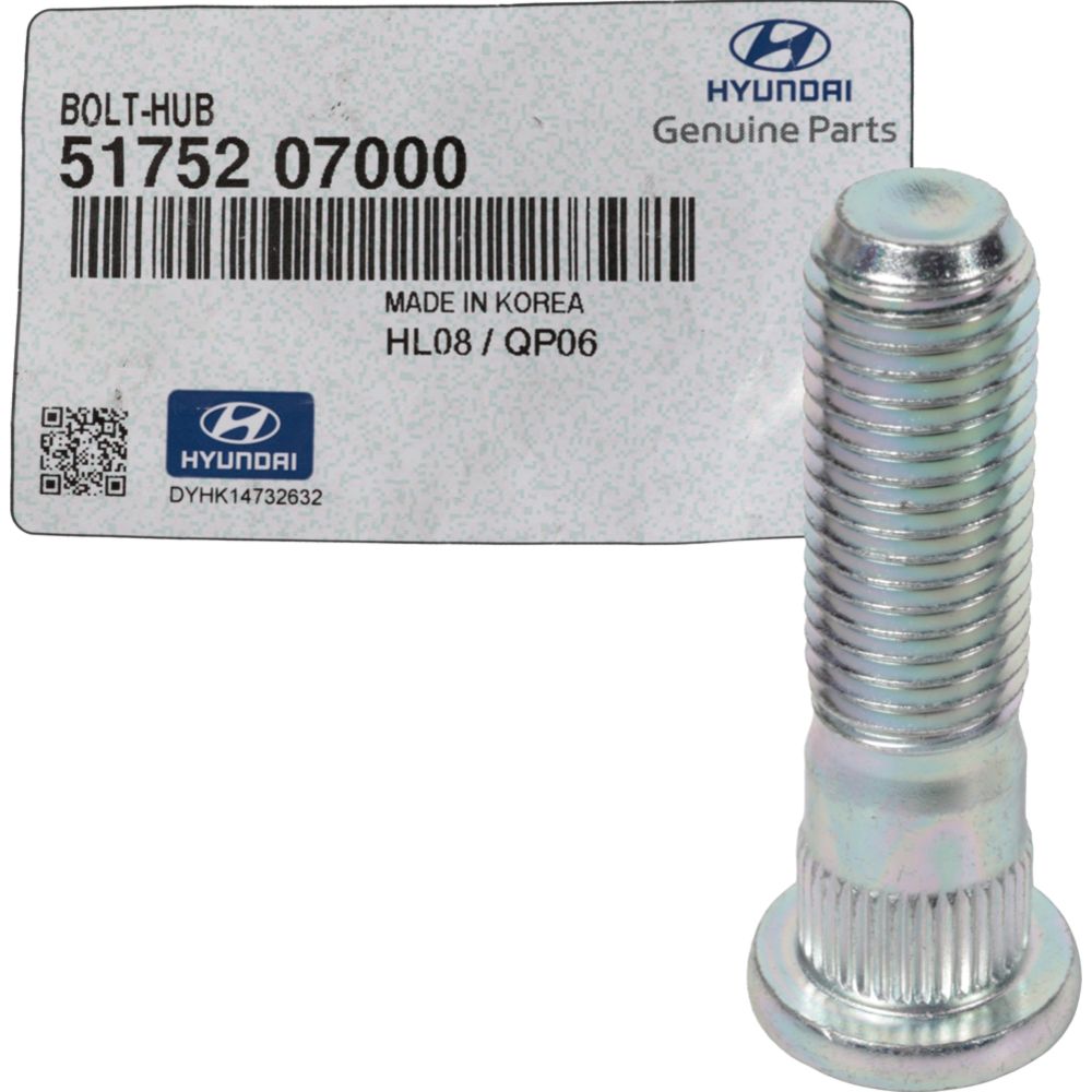 Tikkpolt Hyndai/Kia, M12 x 1,5, x 44 mm, boor, ø 12,8 mm, originaal