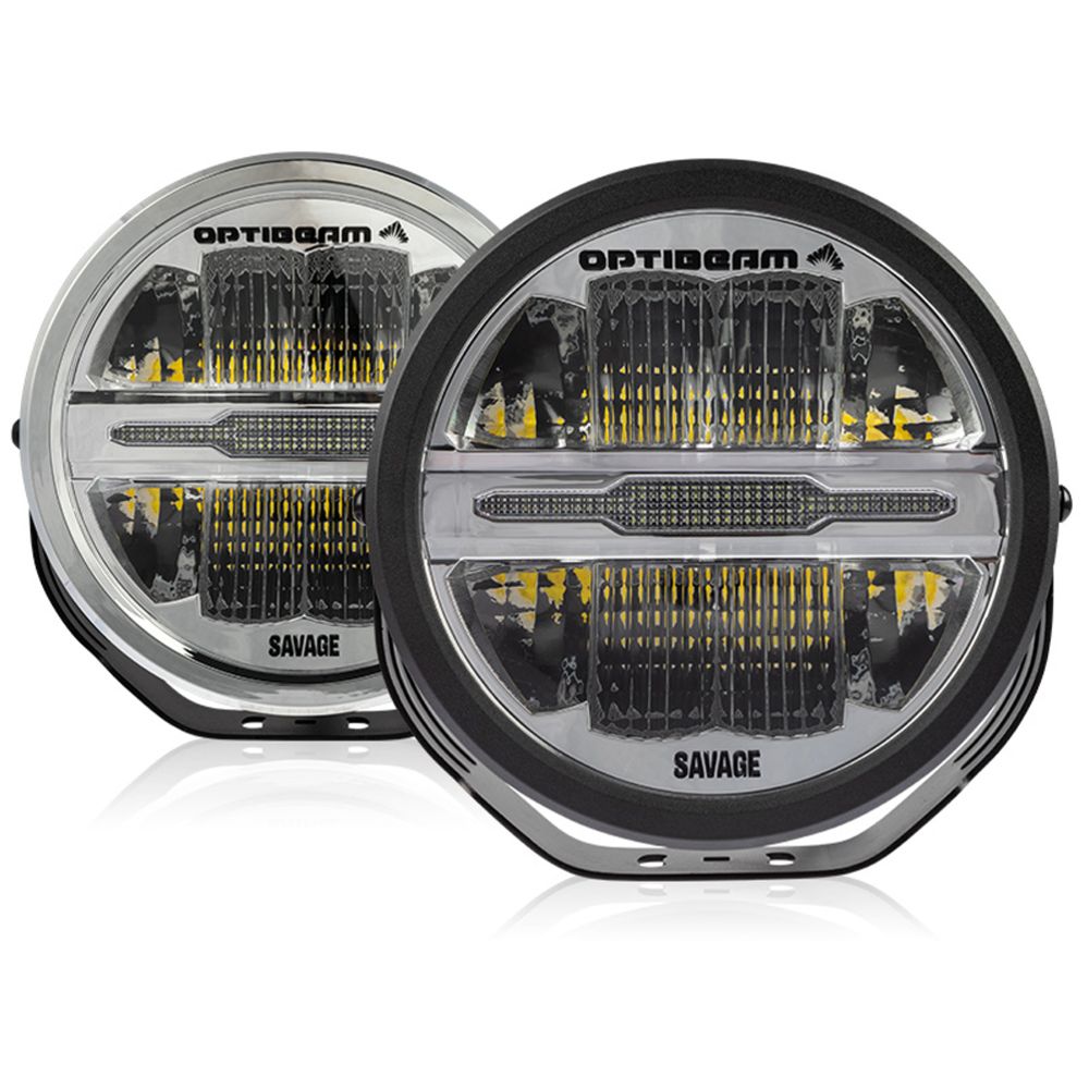Optibeam Savage 9 LED-kaukovalo ø 9" 80 W Ref.45