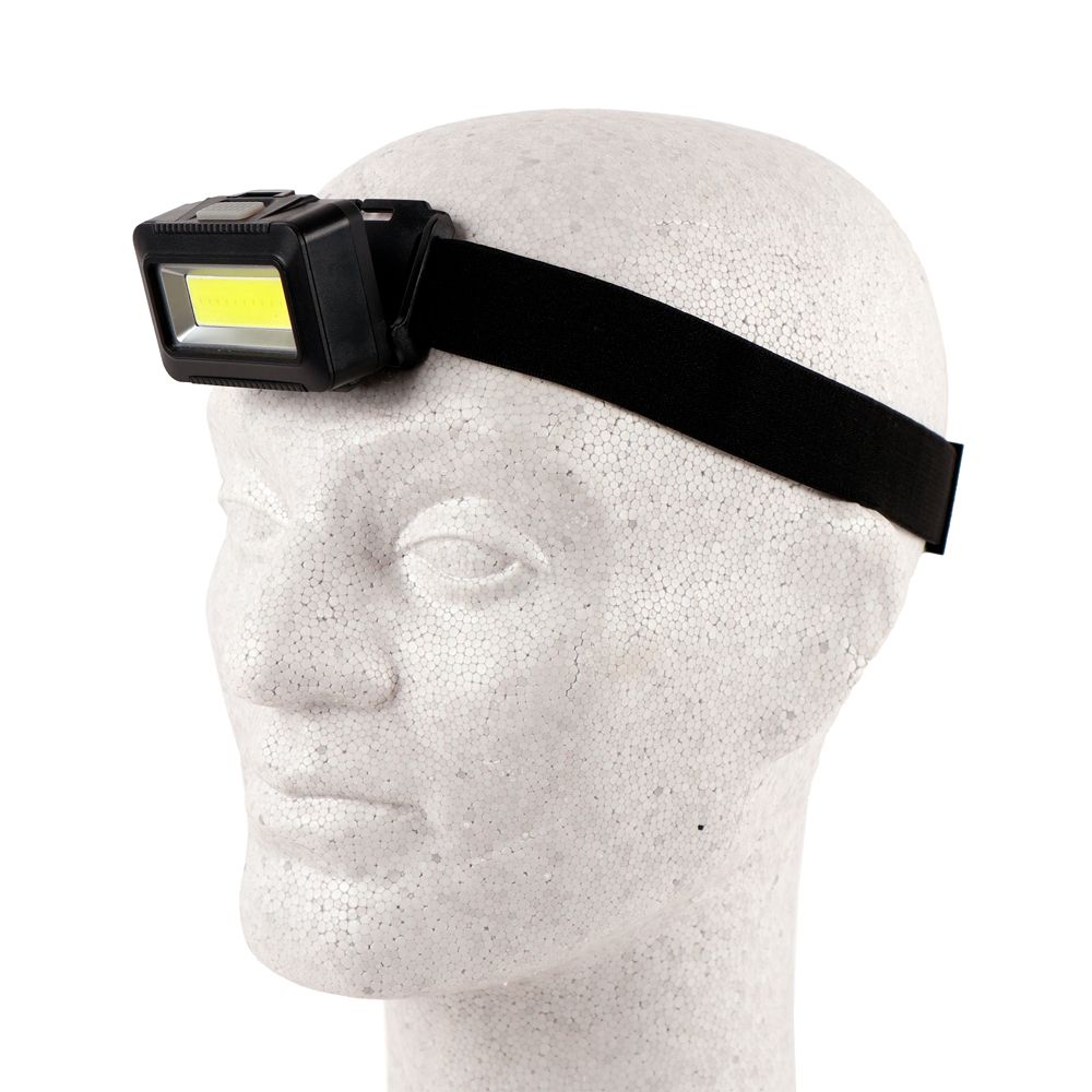 Berg COB LED-pannlampa 120 lm 3 x AAA svart