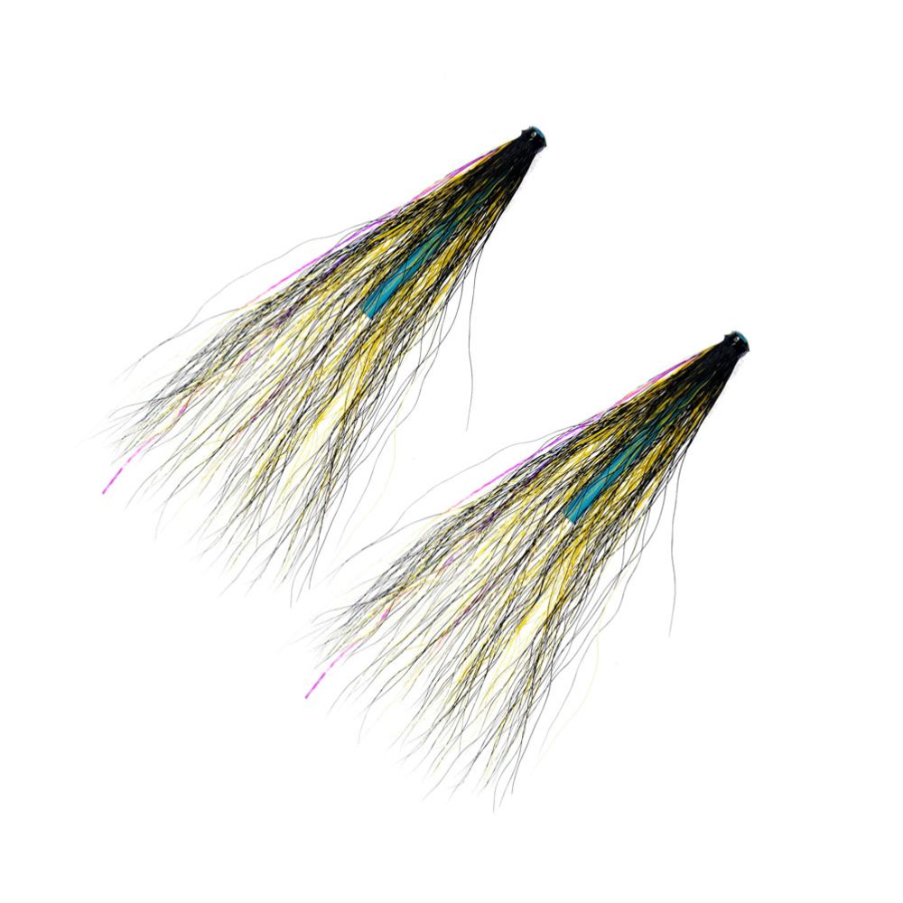 Eumer Putkiperho bucktailsiipi chartreuse 2 kpl