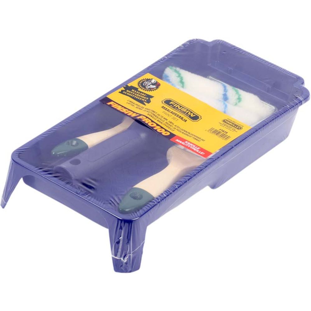 Finbullet rollerset ludd 100 mm 6 delar