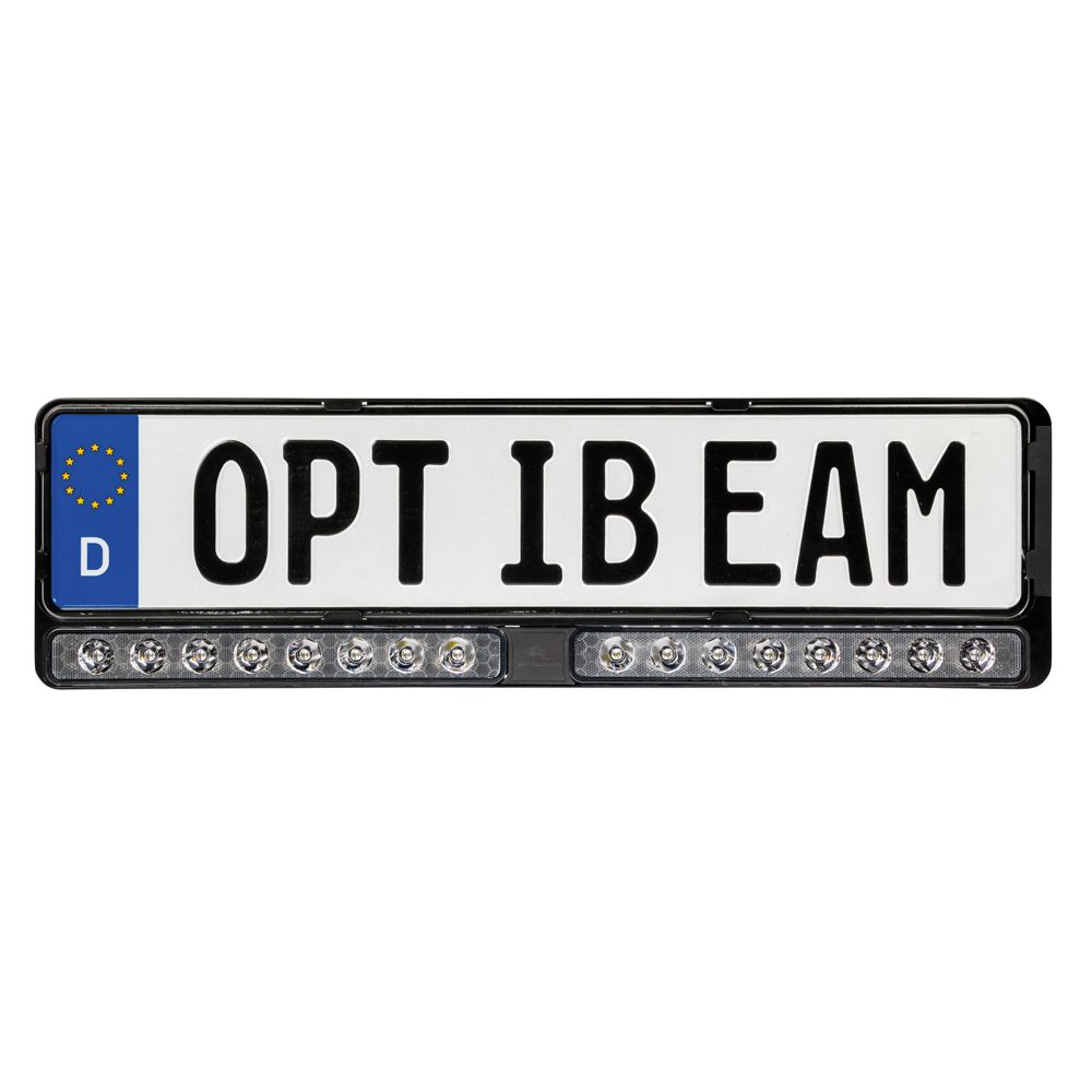 Optibeam E-BAR EL Twin lisatuli integreeritud numbrimärgihoidjaga Ref.40