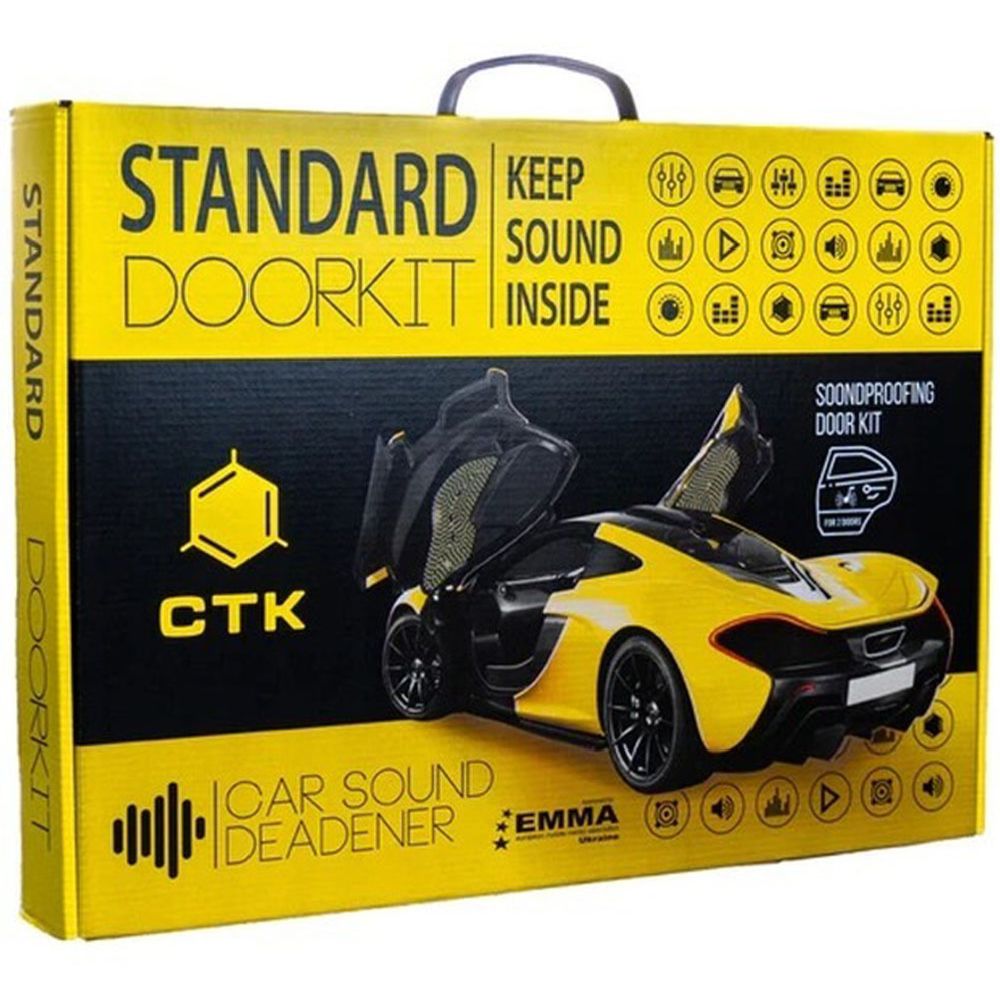 CTK Standard Doorkit dämpningsmatta set 2,59 m²