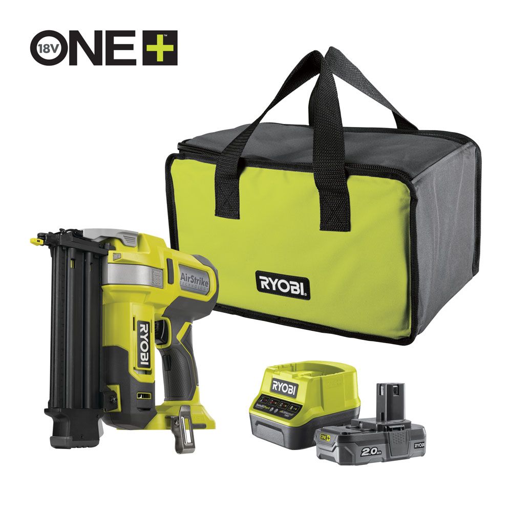 Ryobi ONE+ akunaelapüstol, R18GN18-120S (2,0 Ah)