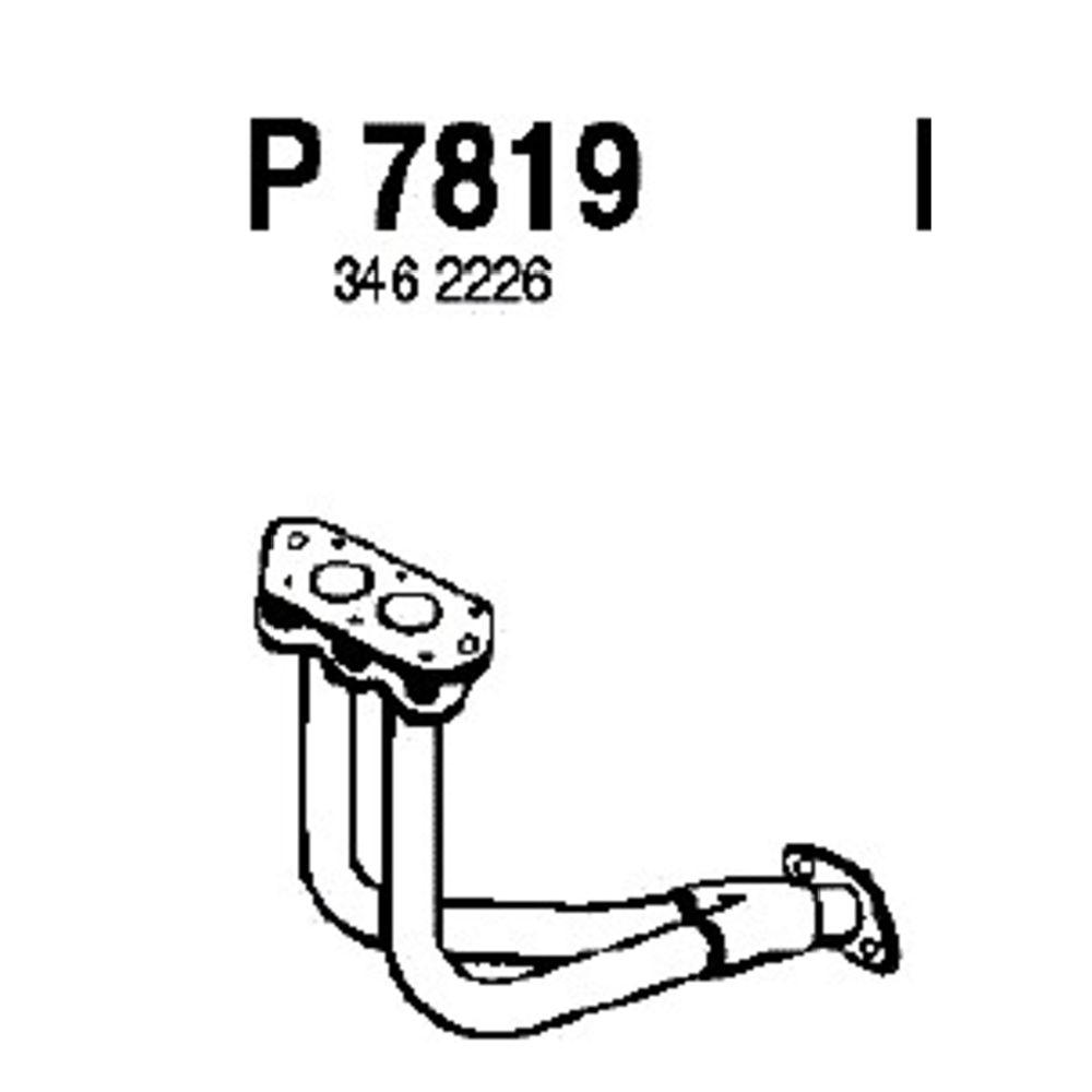 Avgasrör 14-7792