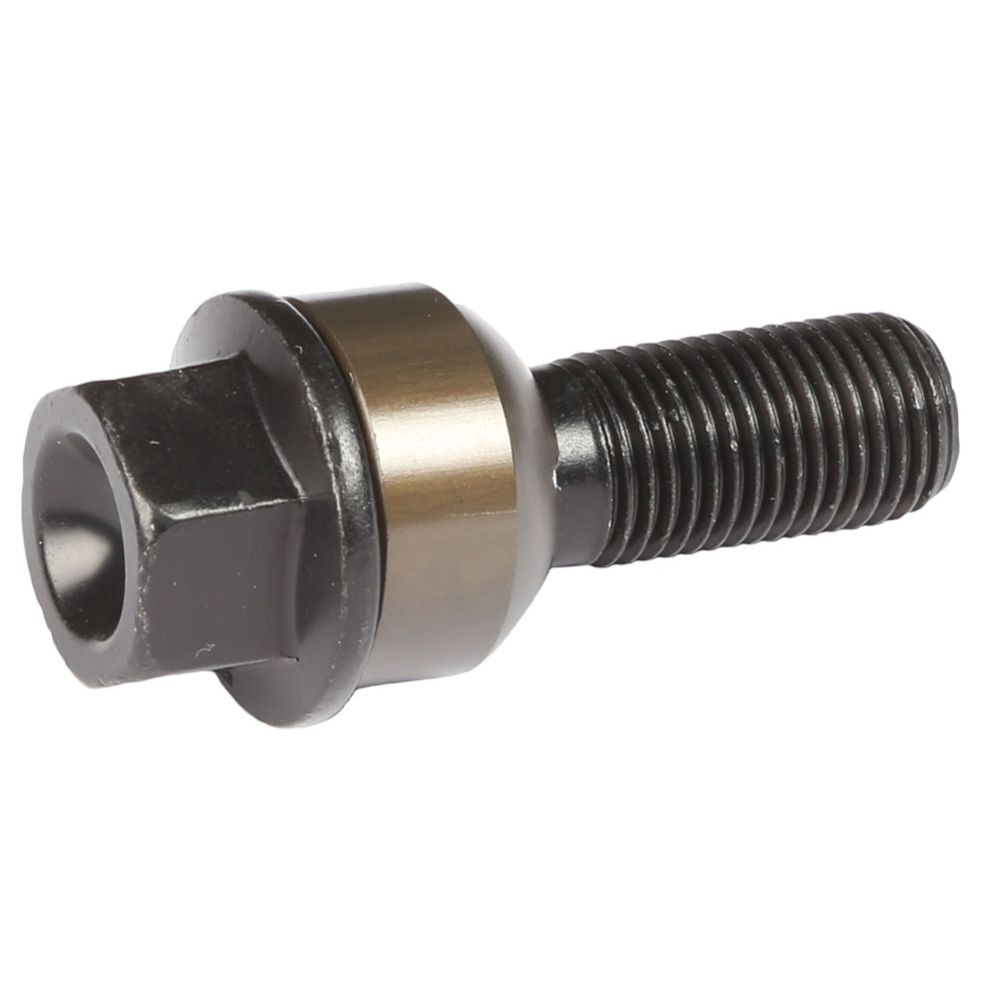 Hjulbult Porsche (M14 x 1,5 x 30/60/SW19 / sfärisk kon R14) 2 st.-delad, svart