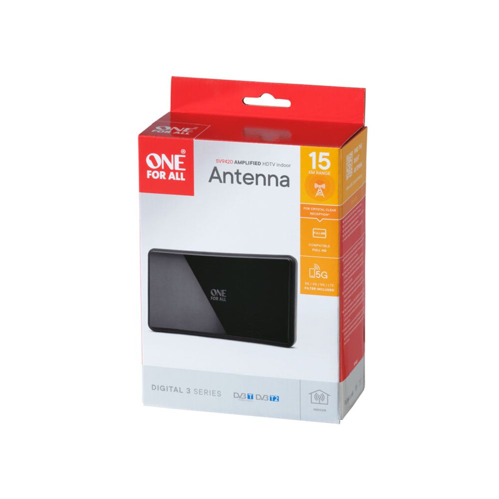 One For All SV9420-5G siseantenn (3G / 4G / 5G)