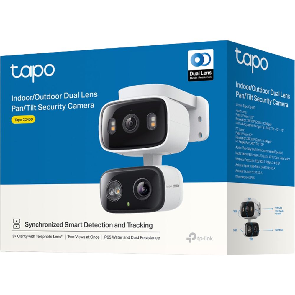 TP-LINK Tapo C246D övervakningskamera
