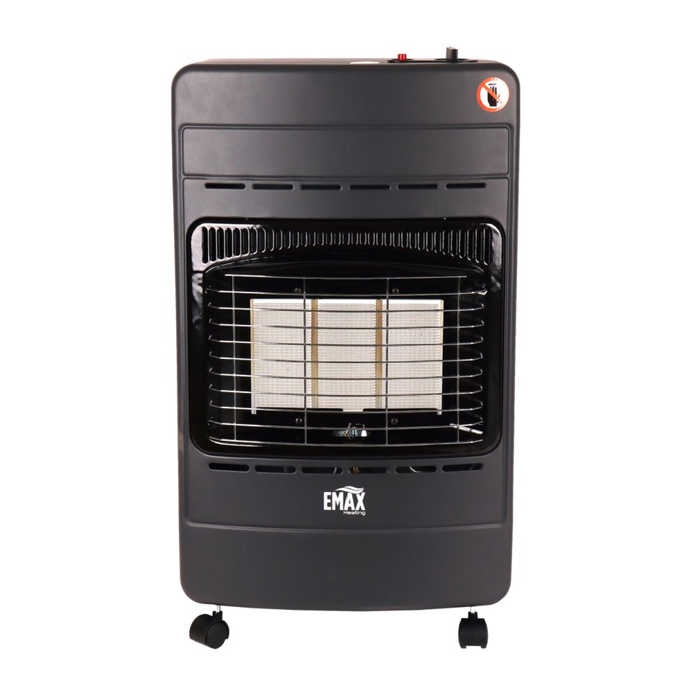 Emax Heating gasolkamin 4,2 kW svart