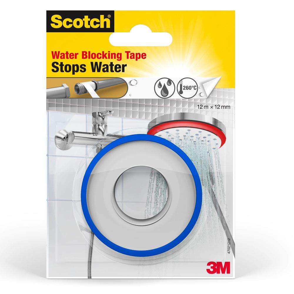 Scotch® gängtejp 12 m x 12 mm