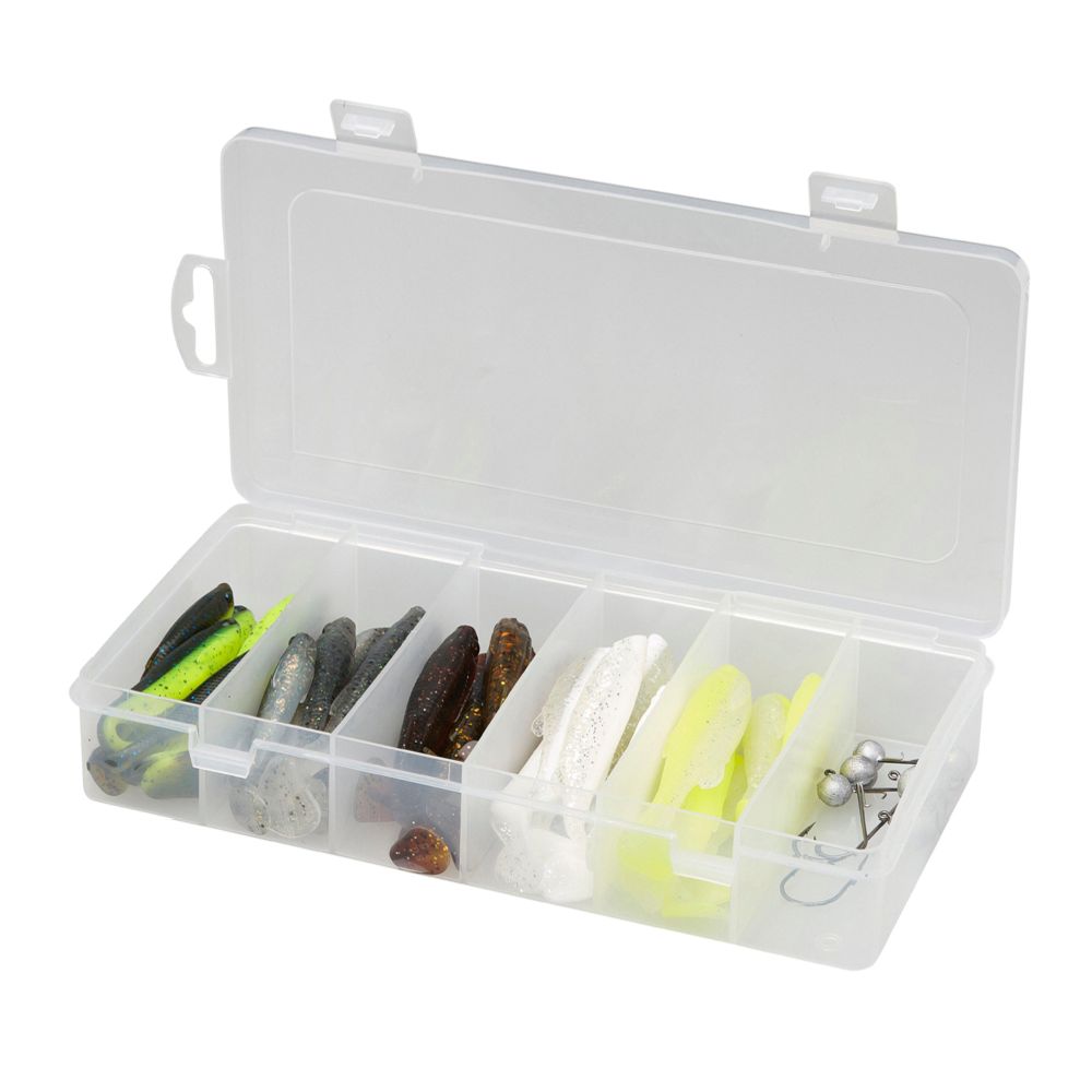 Savage Gear Fat Minnow T-Tail jiggset 7,5 cm 9 cm och 10,5 cm 36 st.