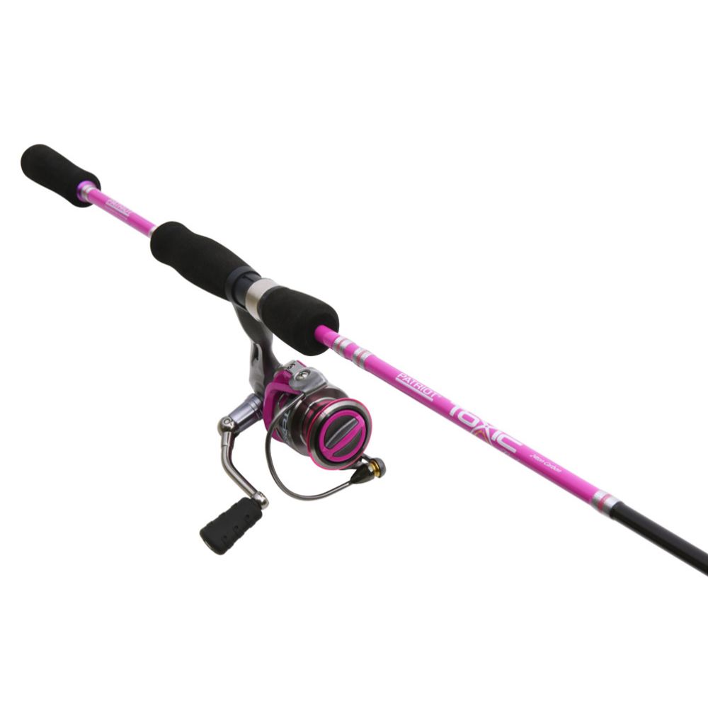 Patriot Toxic Lady haspelset med flätlina 198 cm 7–28 g