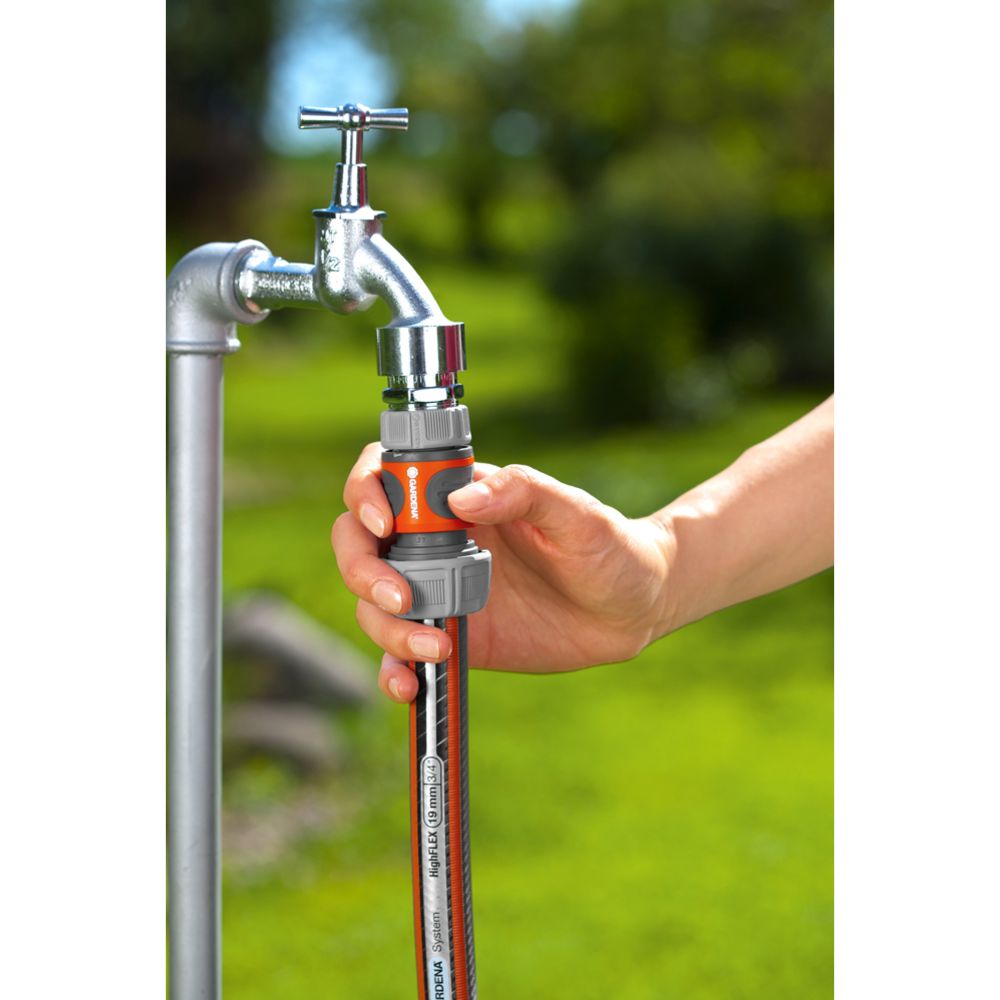 Gardena snabb-/stoppkontakt 3/4″ (19 mm)