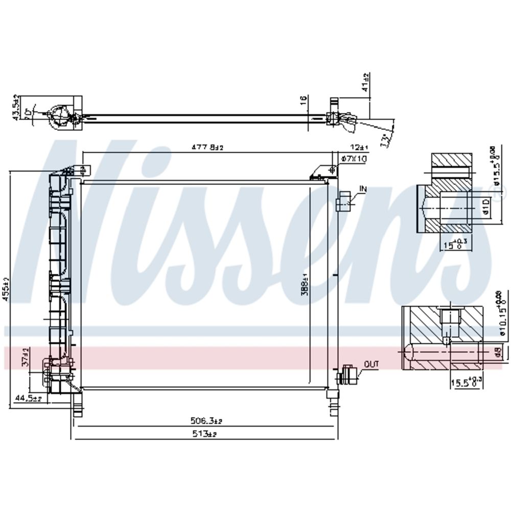 Kliimaseadme kondensaator 30-00416