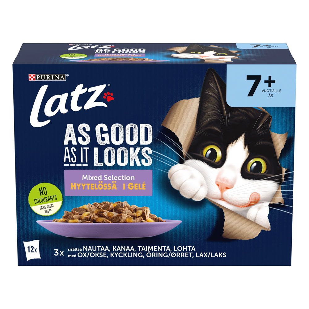 Latz AGAIL Senior Mixed lajitelma 12 x 85 g