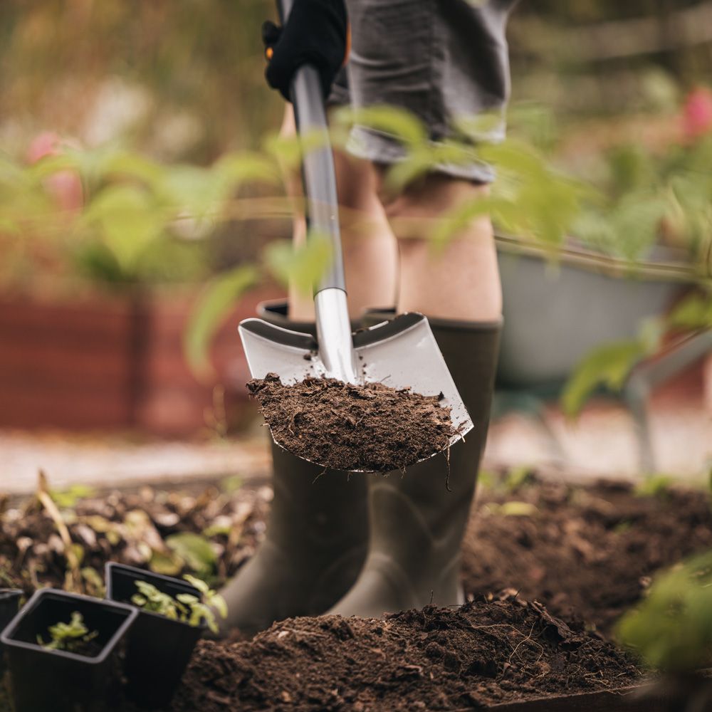 Fiskars Ergonomic trädgårdsspade