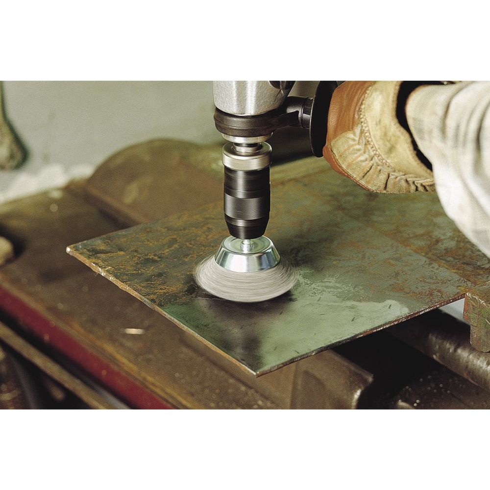 Wolfcraft® stålborstsats, 4 delar