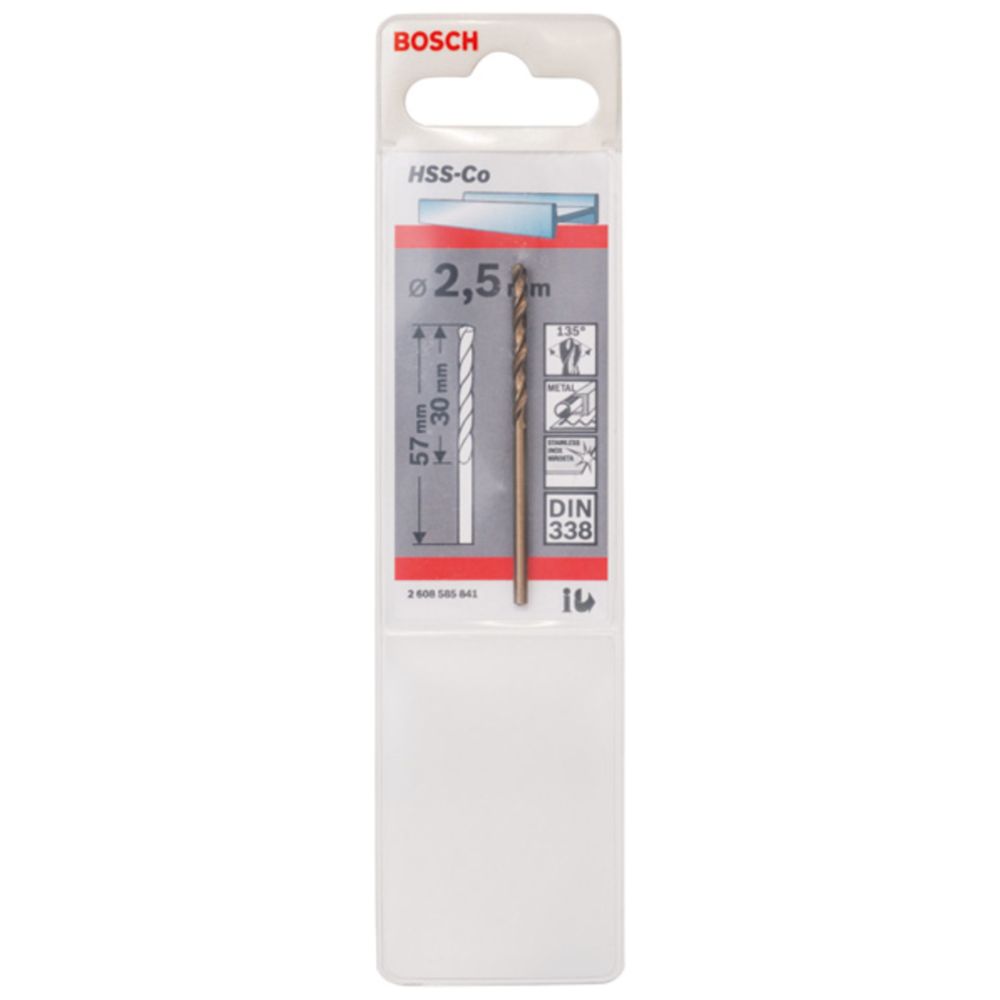 Bosch HSS-Cobolt poranterä 2,5 mm