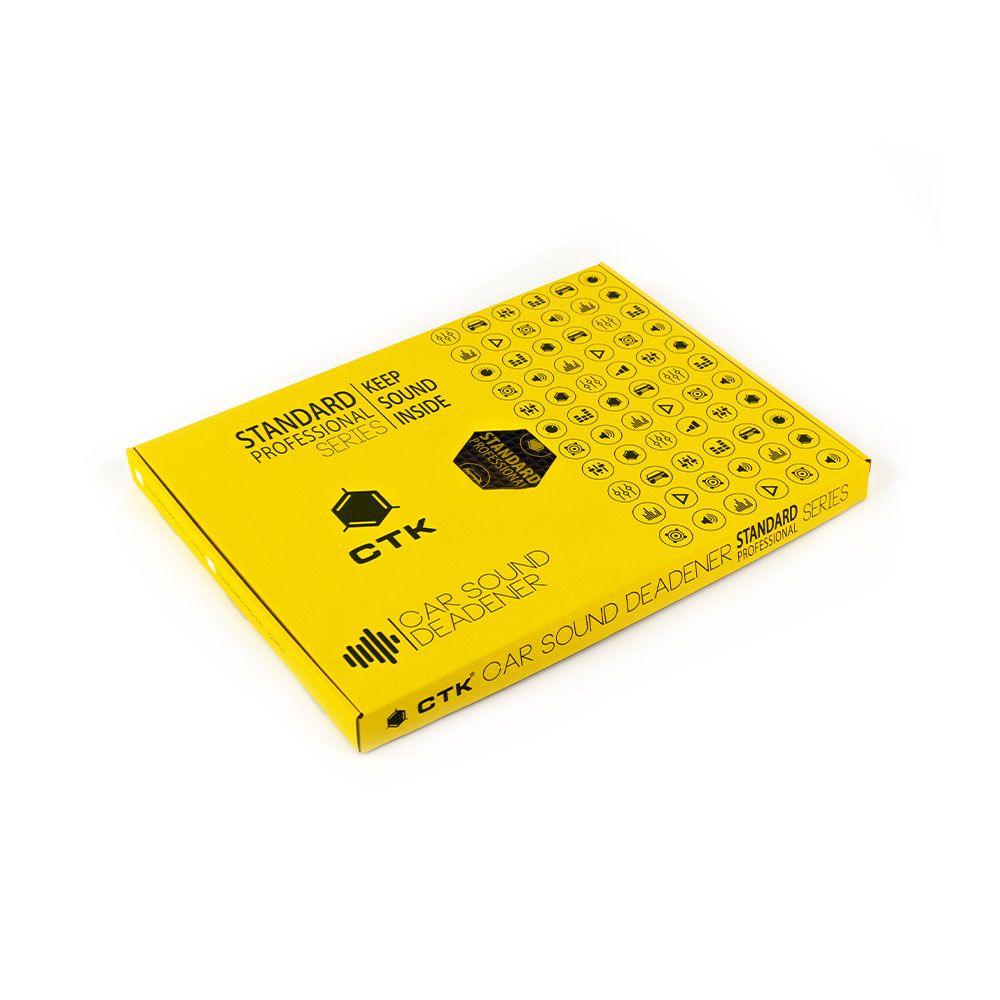 CTK Standard Professional 2.0 alumiinium/butüülsummutusmatt 2,0 mm 2,96 m²