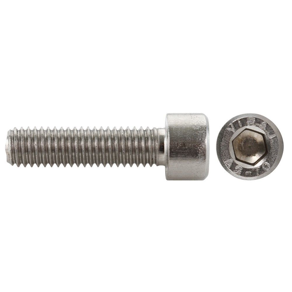 Kuusiokoloruuvi M6 x 25 DIN912 A2 RST 10 kpl