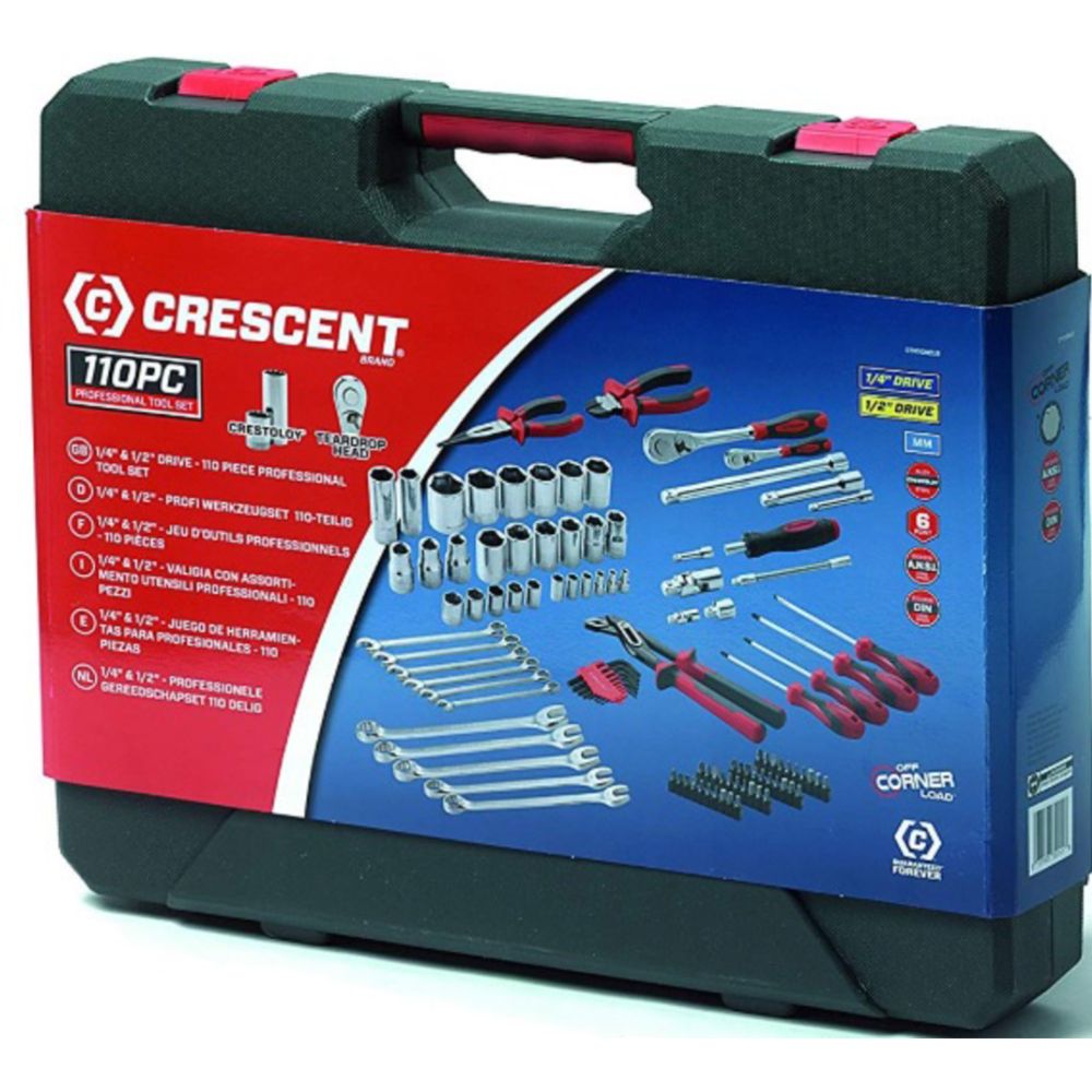 Crescent CTK110NEU2 verktygssats 110 delar