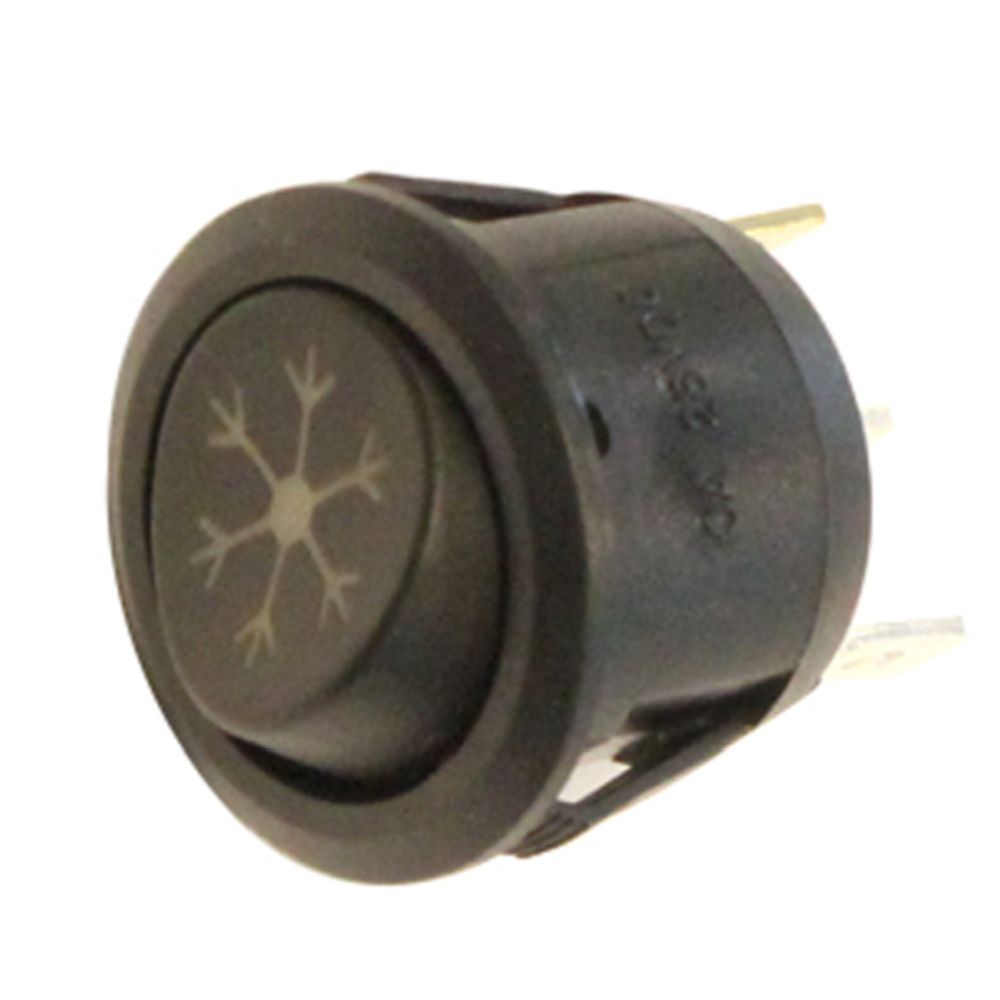 Keinukatkaisin 20mm ilmastoinnille, punainen led