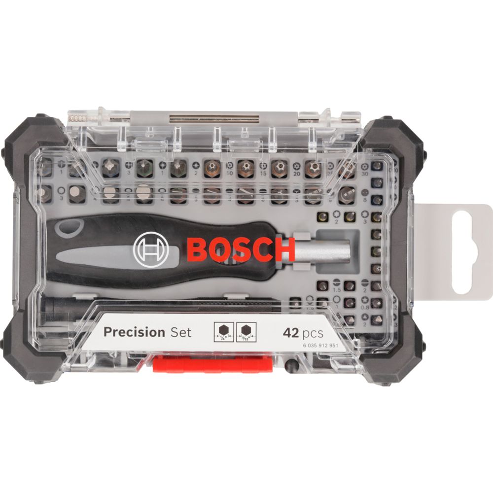 Bosch ruuvauskärkisarja tarkkuusruuveille 42 osaa