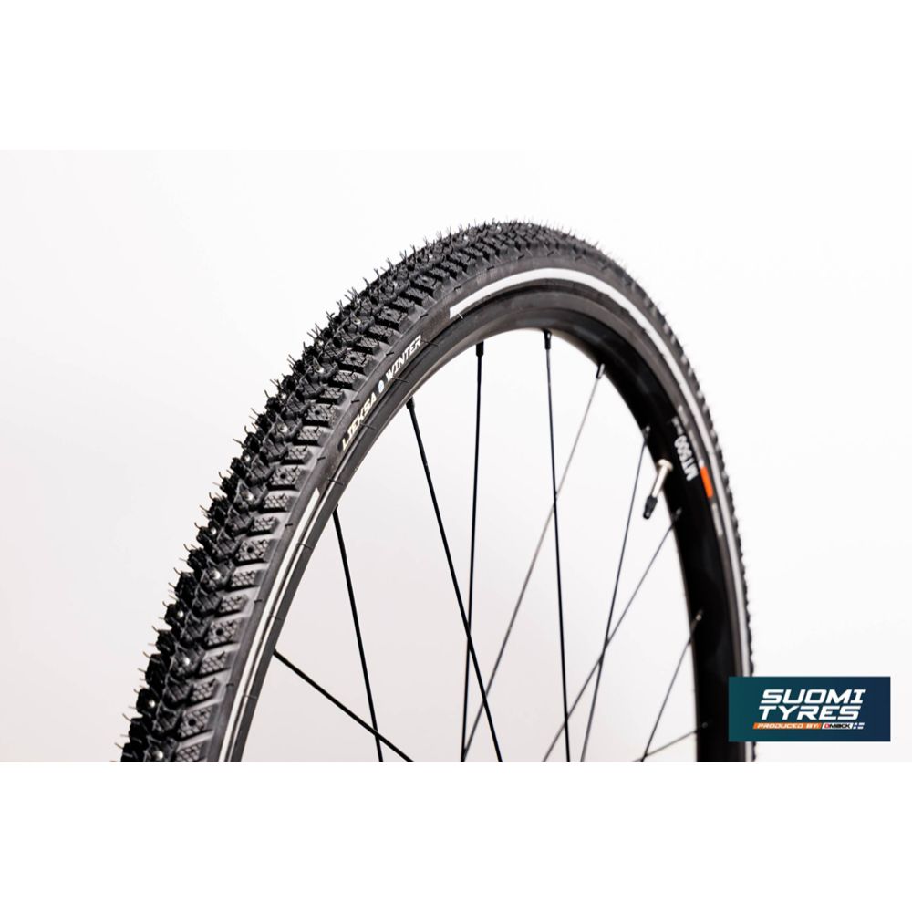 Suomi Tyres Lieksa Winter 28" W124 42-622 dubbdäck till cykel