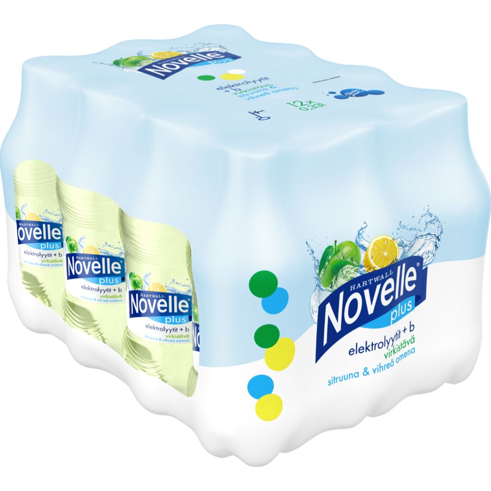 Novelle Plus Elektrolyytit + b 0,33 l 12-pack
