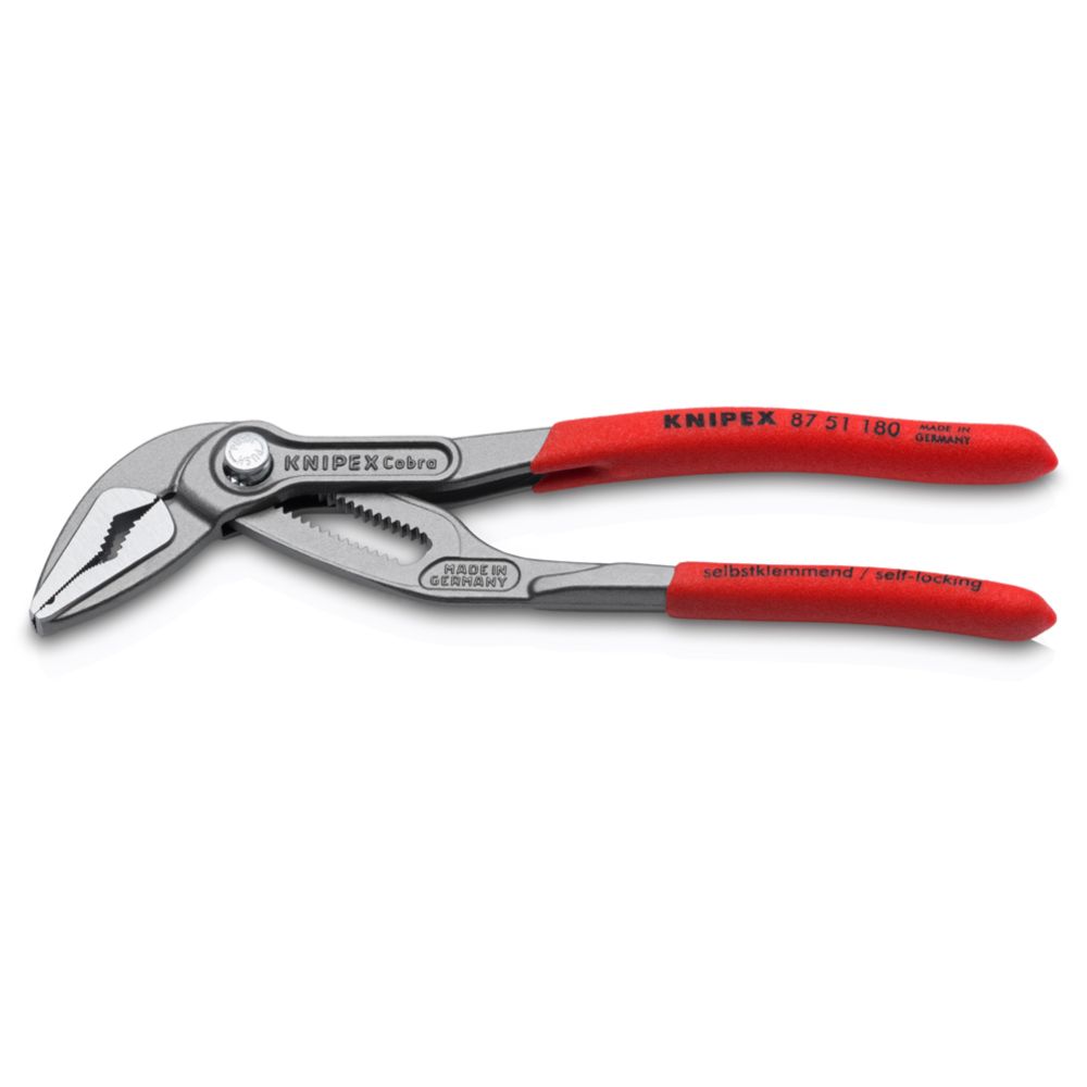 KNIPEX 87 51 180 Cobra® ES Slim siirtoleukapihdit 180mm