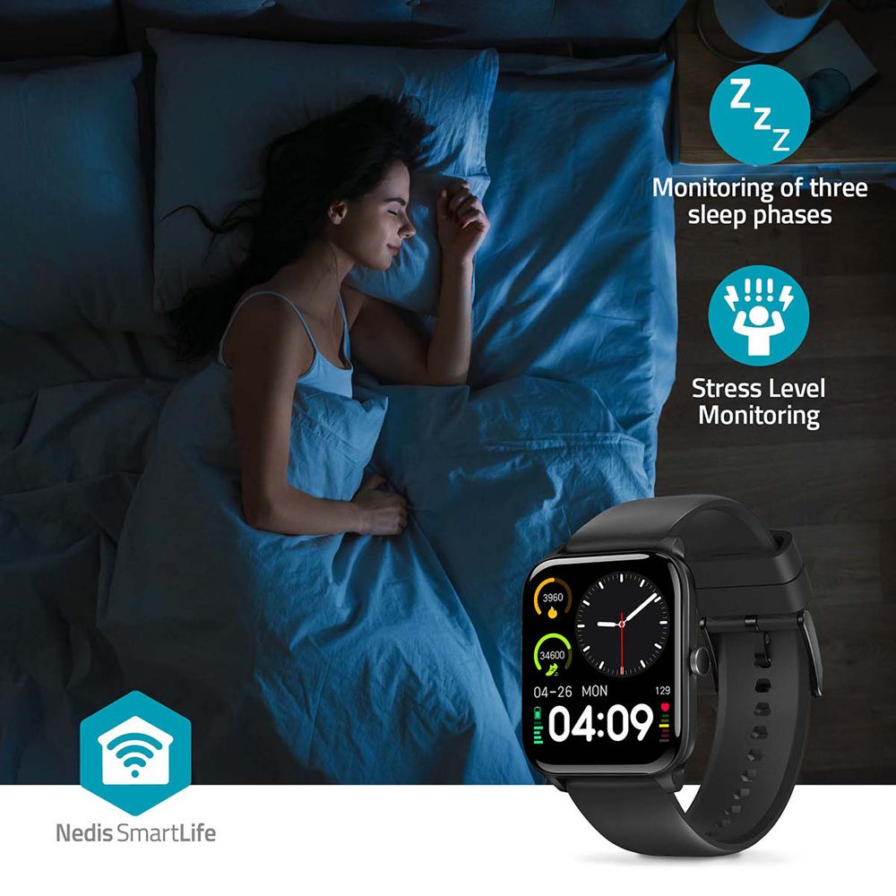 Nedis SmartLife älykello IP68 Android/iOS