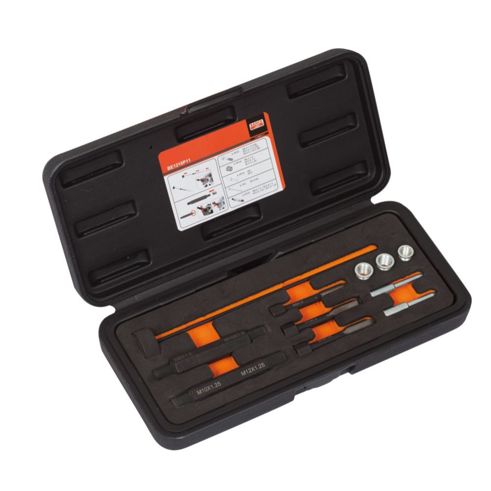 Bahco BE1210P11 verktygssats för glödstiftsgängor M8–M10