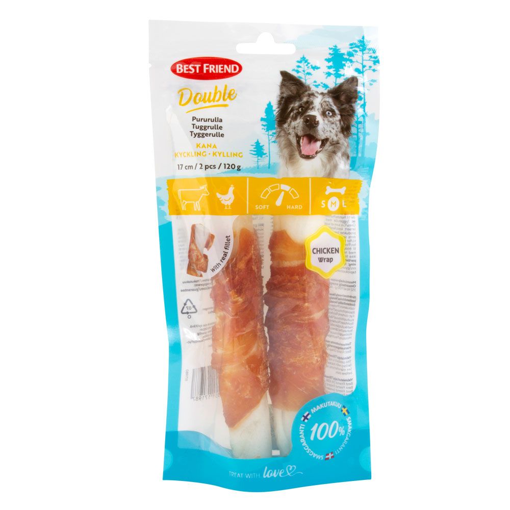 Best Friend Double pururulla kana 17 cm 2 kpl 120 g