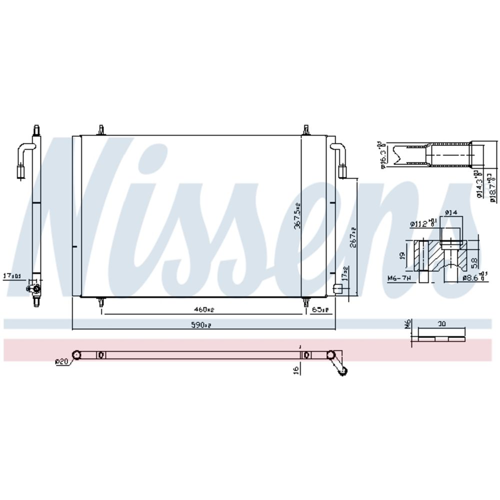 Kliimaseadme kondensaator 30-8355