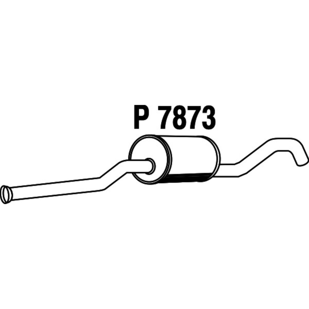 Mittljuddämpare 14-9534