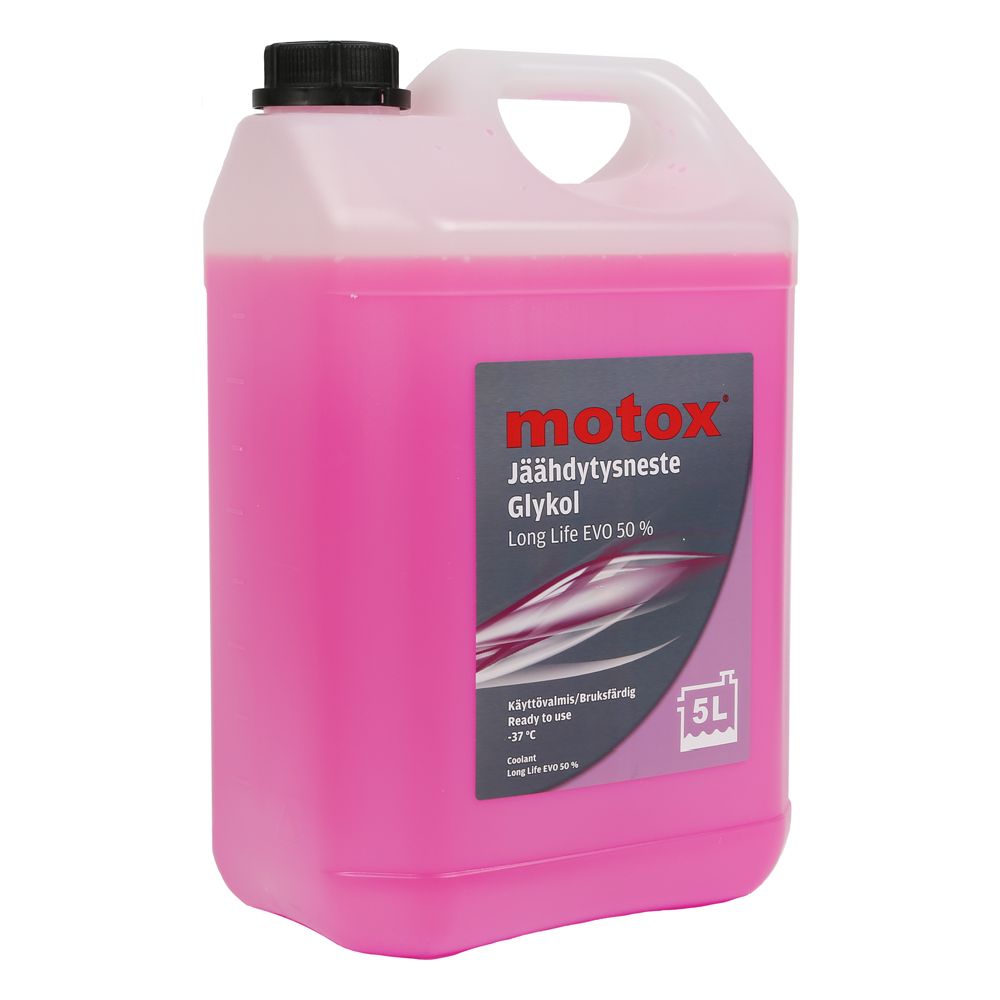 Motox -37°C Long life G12 EVO lilla jahutusvedelik, 5 l