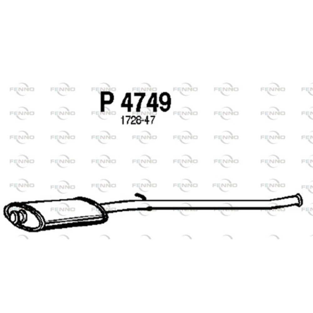 Keskiäänenvaimentaja 14-04749