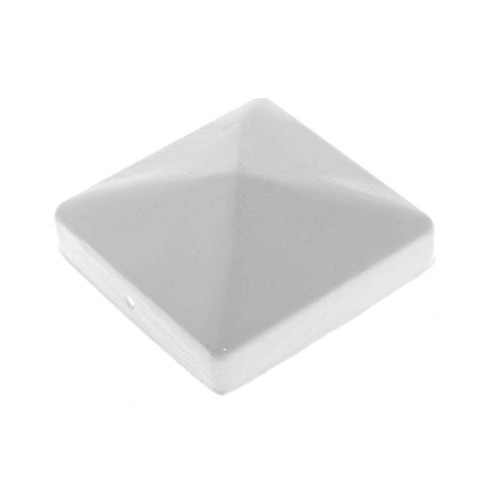 Stolphatt 102 x 102 mm vit