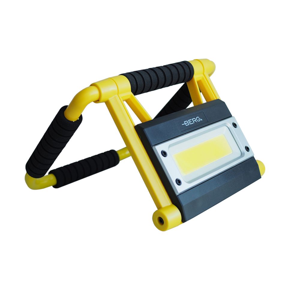 Berg COB LED-työvalaisin taittuva 20 W 1500 lm ladattava