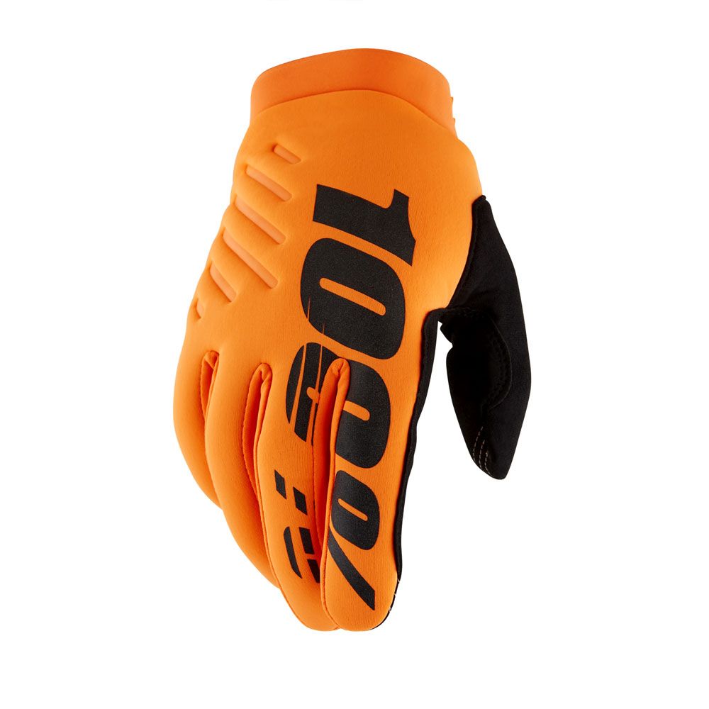 100% Brisker crosshandskar orange/svart