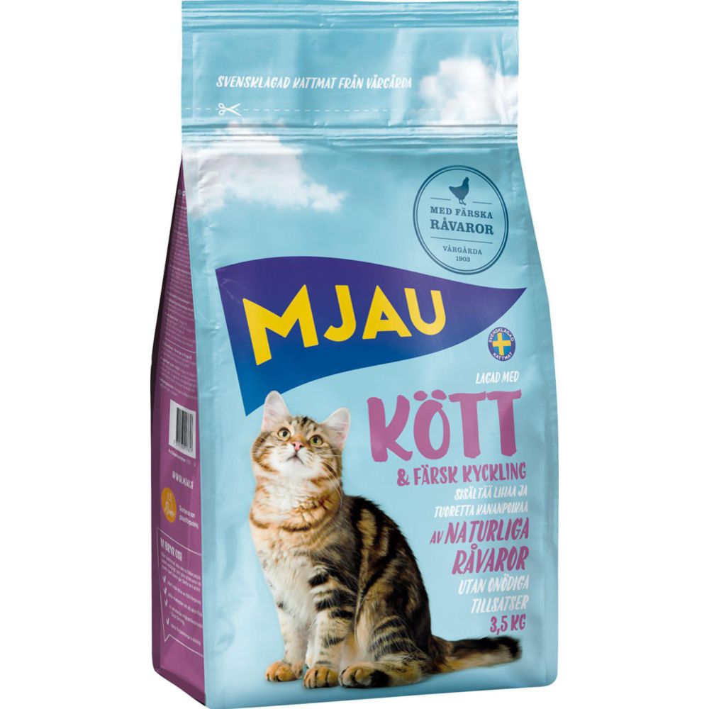 Mjau köttsmak 3,5 kg