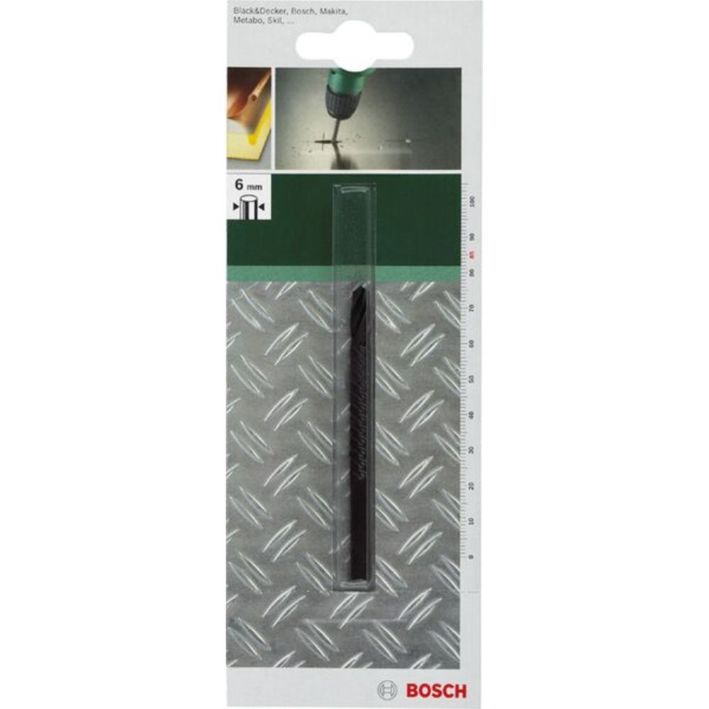 Bosch jyrsintäporanterä metallille 6,0 mm