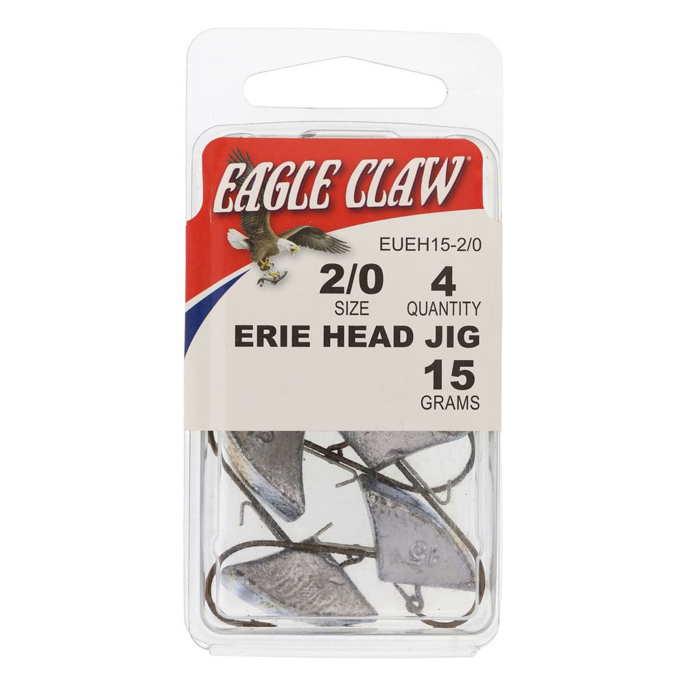 Eagle Claw Erie jiggskalle 4 st