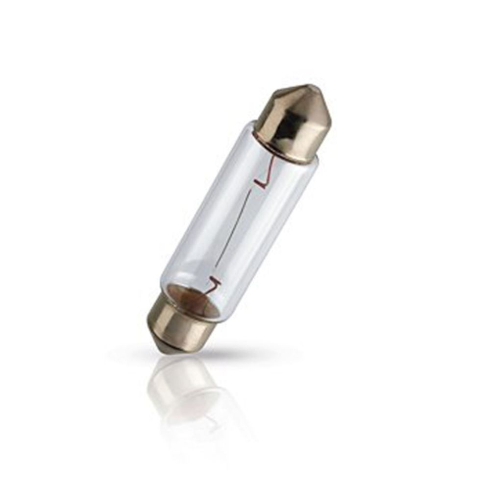 Philips SV8,5-pulkpirnid, 2 tk, 12V 10W C10W 40 mm