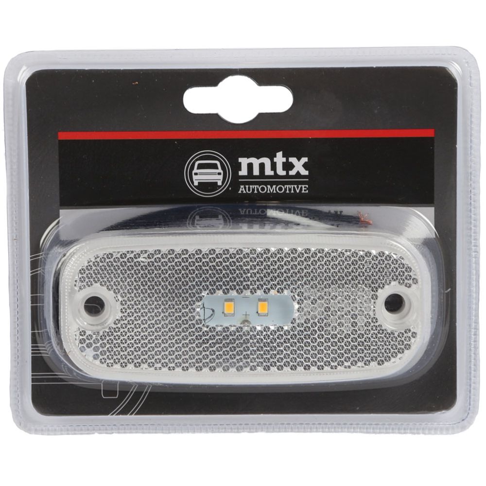 LED-ääretuli 12—24 V värvitu 111 x 46 mm