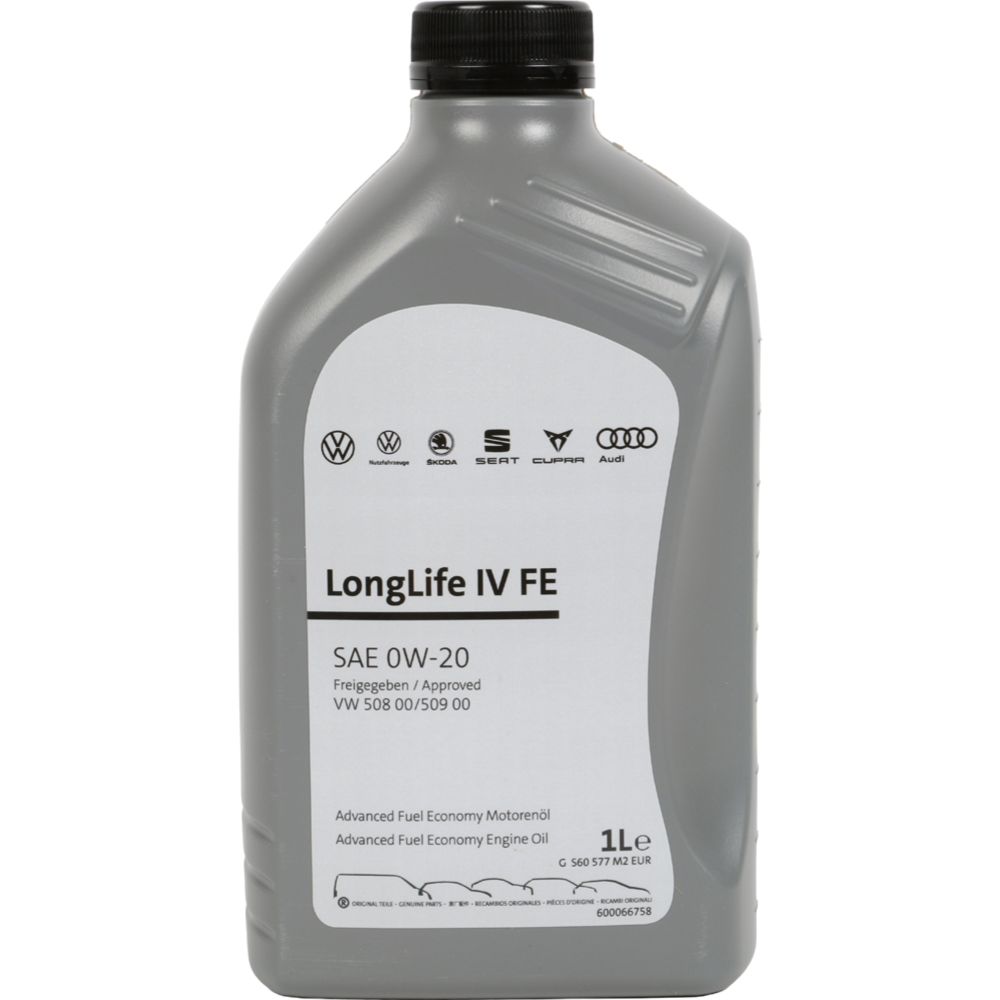 VAG LongLife IV FE 0W-20 VW 508 00/509 00 mootoriõli, 1 l